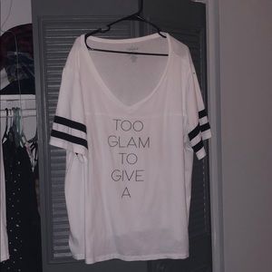 Too Glam To Give A Damn Shirt